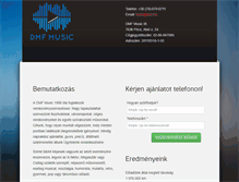 Tablet Screenshot of dmf.hu