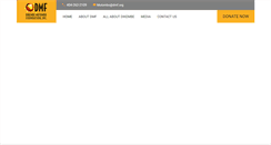 Desktop Screenshot of dmf.org